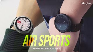 Ringke Air Sports Samsung Galaxy Watch Active 2 44MM Case Zwart Cases
