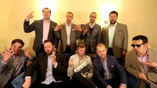 Cantus performs "Barbershop" (a parody of "Thrift Shop")
