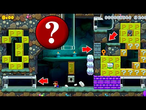 Super Mario Maker 2 🔧 Magical Pipe Puzzles 🔧 bleepbloop