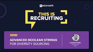 Advanced Boolean Strings for Diversity Sourcing