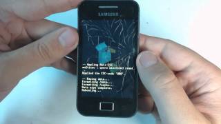 Samsung Galaxy Ace S5830 hard reset