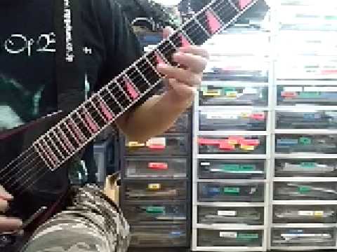 Children of Bodom Silent Night Bodom Night Guitar Cover (Pink SAWtooth version) video thumbnail