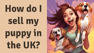 How do I sell my puppy in the UK?