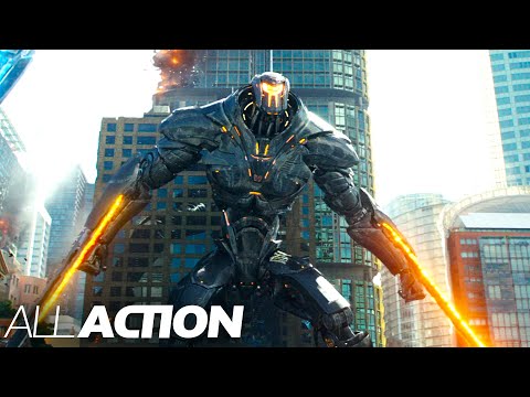 Massive Robot Attacks Sydney | Pacific Rim: Uprising | All Action