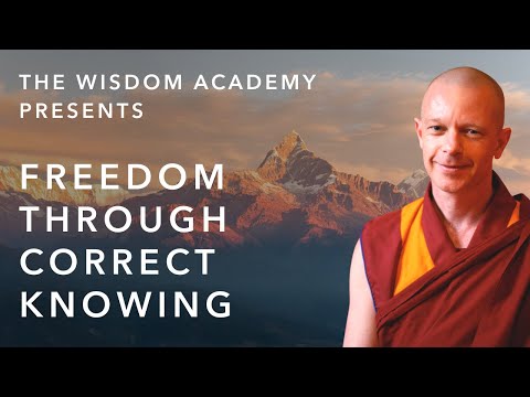 Freedom through Correct Knowing | Trailer | The Wisdom Academy | Geshe Tenzin Namdak