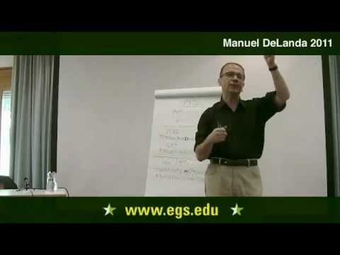 Manuel DeLanda. A Materialist Theory of Language. 2011