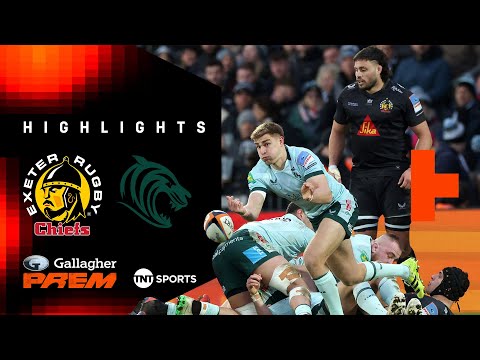 GRITTY WIN! 💪 | Exeter Chiefs vs Leicester Tigers | Gallagher PREM Rugby Highlights
