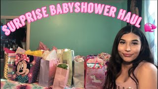 SURPRISE BABY SHOWER HAUL&VLOG 💞 |PREGNANT AT 15