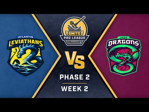 SMITE Pro League Phase 2 Week 2 Day 1 Atlantis Leviathans Vs Jade Dragons