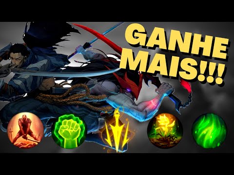 AS MELHORES RUNAS PRA GANHAR MAIS DE YONE E YASUO! [ATUALIZADO 2022 S12]