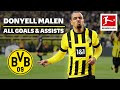 Donyell Malen – All Goals and Assists BVB Ever