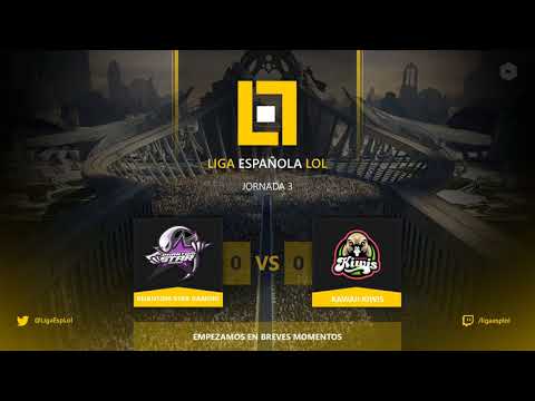 Liga Española de LoL - 1ª División Nacional - 3ª Jornada (Phantom Star Gaming vs Kawaii Kiwis)