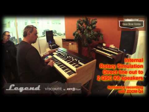 Viscount KeyB Organ Legend - first test (1 of 5)