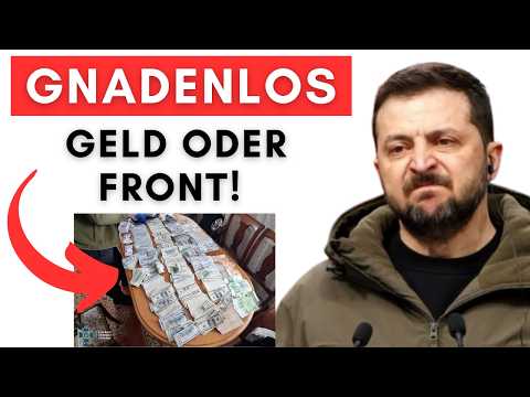 300.000$ Bestechungsgeld! Junge Ukrainer zahlen oder müssen an die Front!