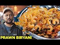 Karachi Ki Prawn Biryani Desi Food Karhai Platter Jheenga Fish Maghaz Street Food Pakistan