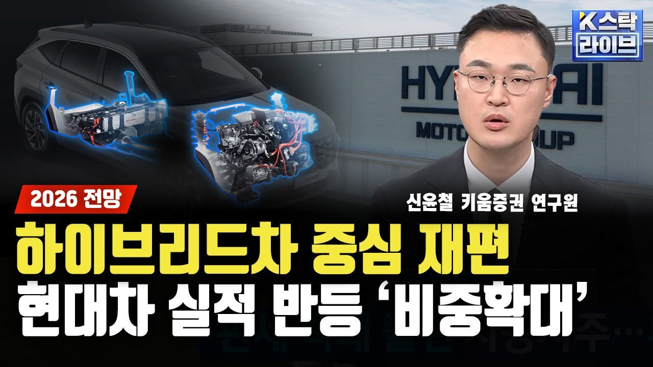 하이브리드차 중심 재편, 현대차 실적 반등 '비중확대'ㅣ신윤철 키움증권 연구원ㅣ#현대차 #기아