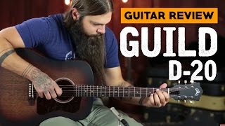 Video thumbnail for Guild D20 ★ Guitar Review by Tony Polecastro