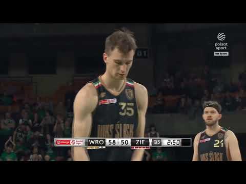 Slask Wroclaw - Zielona Gora Game Highlights Basketball 2023