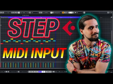 Program MIDI like the wind💨 Step/MIDI Input In Cubase- #cubasetips #midiprogramming