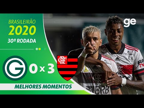 GOIÁS 0 X 3 FLAMENGO | MELHORES MOMENTOS | 30ª RODADA BRASILEIRÃO 2020 | ge.globo