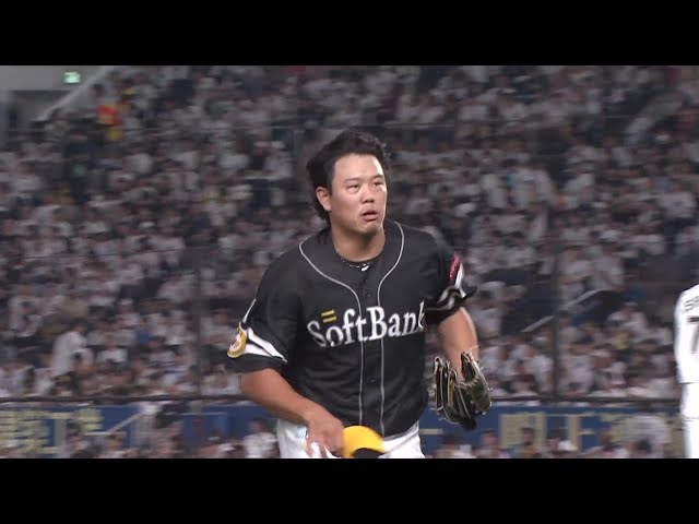 【7回裏】ホークス・上茶谷大河 バースデー登板を2イニング3奪三振無失点に抑える!! 2025年8月31日 千葉ロッテマリーンズ 対 福岡ソフトバンクホークス