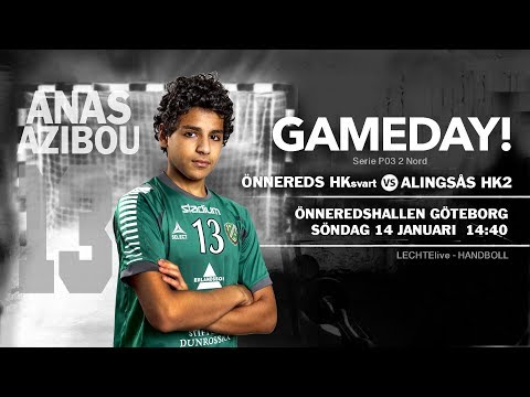 2018-01-14 P03 Önnereds HK svart vs Alingsås HK 2 (21-15)