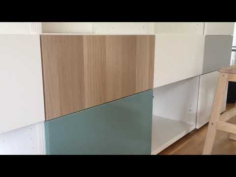 Adjusting IKEA bestå drawer front / Aanpassen ladefront IKEA Bestå kast