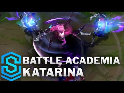 Battle Academia Katarina Skin Spotlight - Pre-Release - League of Legends
