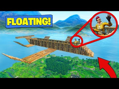 How To Build A *FLOATING BASE* In Fortnite Battle Royale! Video