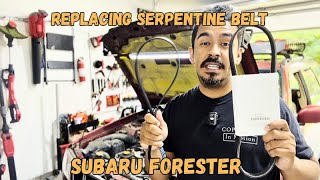 How to Replace the Serpentine Belt on a Subaru Forester | DIY Step-by-Step Guide