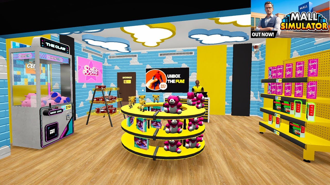 SAATNYA BUKA LEBIH BANYAK TOKO DI MALL IMPIAN KU! Mall Simulator GAMEPLAY #2