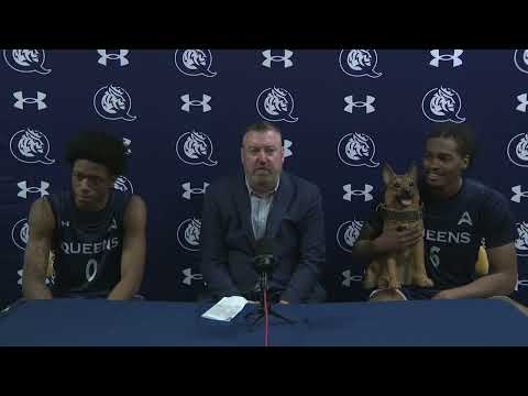 Queens Men's Basketball Postgame Press Conference v UNCG 11-20