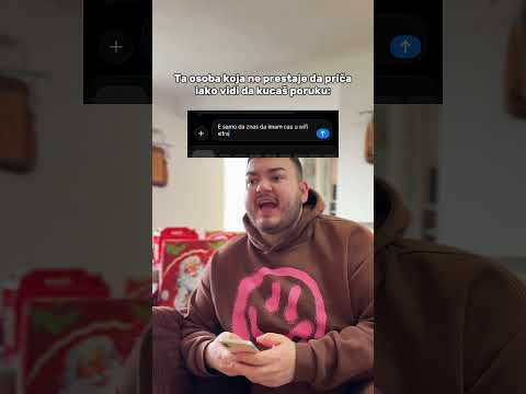 Kada te neko smara dok kucas poruku