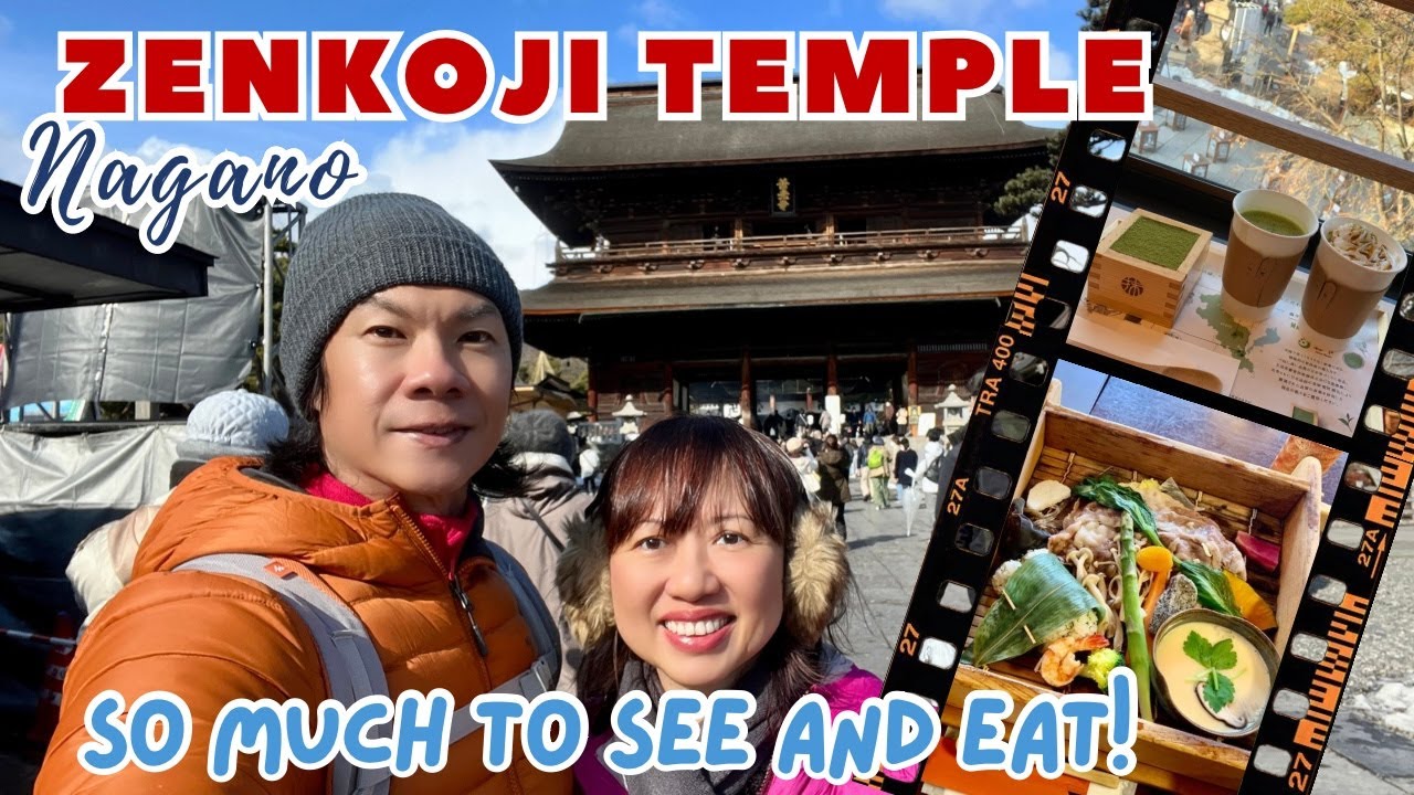 Explore the captivating activities near the serene Zenkoji Temple.