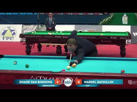 Shane Van Boening vs Marsel Safiullin, Kremlin Cup 10 ball 2017 R1