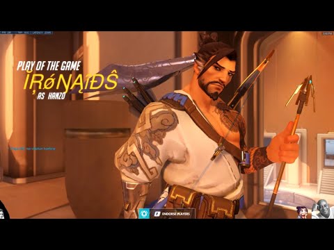 IronAids TOP 500 HANZO GOD! POTG! [ OVERWATCH SEASON 23 ]