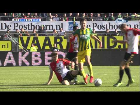 ADO DEN HAAG - FEYENOORD 1 NOVEMBER 2015 DE HELE WEDSTRIJD