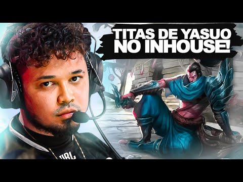 TITAN jogou de YASUO ADC no INHOUSE!