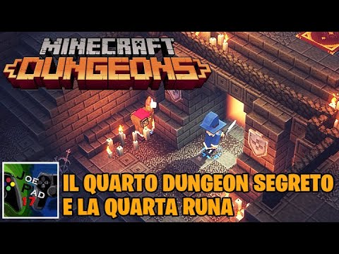 JoePad17 -  HOW TO UNLOCK THE FOURTH SECRET DUNGEON AND THE FOURTH RUNE!  ►MINECRAFT DUNGEONS◄