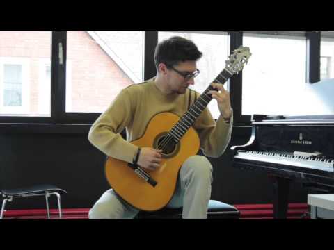Vladislav Fedorov - Bach - Falla - Berkeley (for London international guitar competition 2015)