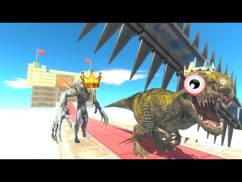 CASTLE SPIKE TRAP! - ANIMAL REVOLT BATTLE SIMULATOR
