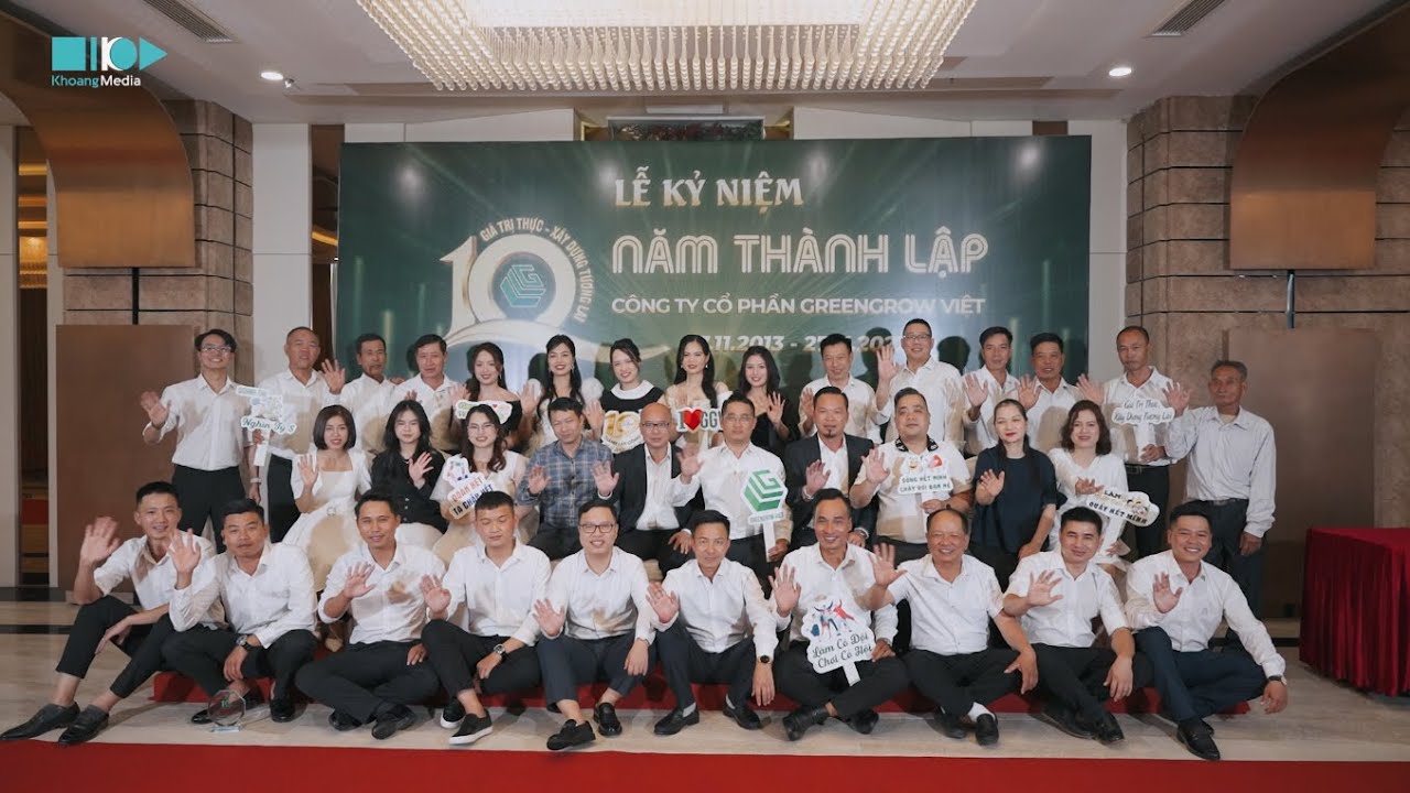 Kỷ niệm 10 năm công ty GreenGrow Việt - Quay video sự kiện Hải Phòng