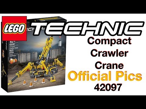 Lego Technic OFFICIAL PICS: 42097 Compact Crawler Crane