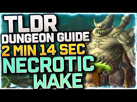 🔵TLDR: 2min Necrotic Wake MYTHIC Dungeon Guide | SHADOWLANDS