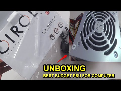 Best low budget PSU UNBOXING | circle cph698 400 watts smps for computer | MS TECH