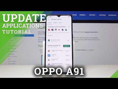 How to Update Apps in OPPO A91 – Download Newest App Version