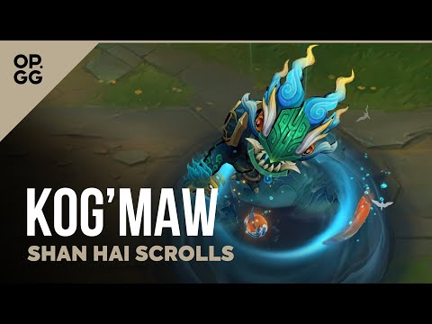Shan Hai Scrolls Kog’Maw – OP.GG Skin Review – League of Legends