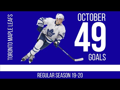 NHL: Toronto Maple Leafs - All goals in October 2019 (49)