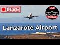 🔴 LIVE WEBCAM from LANZAROTE AIRPORT (Canary Islands, Spain)