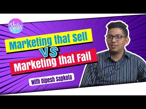 Why Digital Marketing Fails ? || ft. Dipesh Sapkota || The Doers Nepal || Anup Ghimire